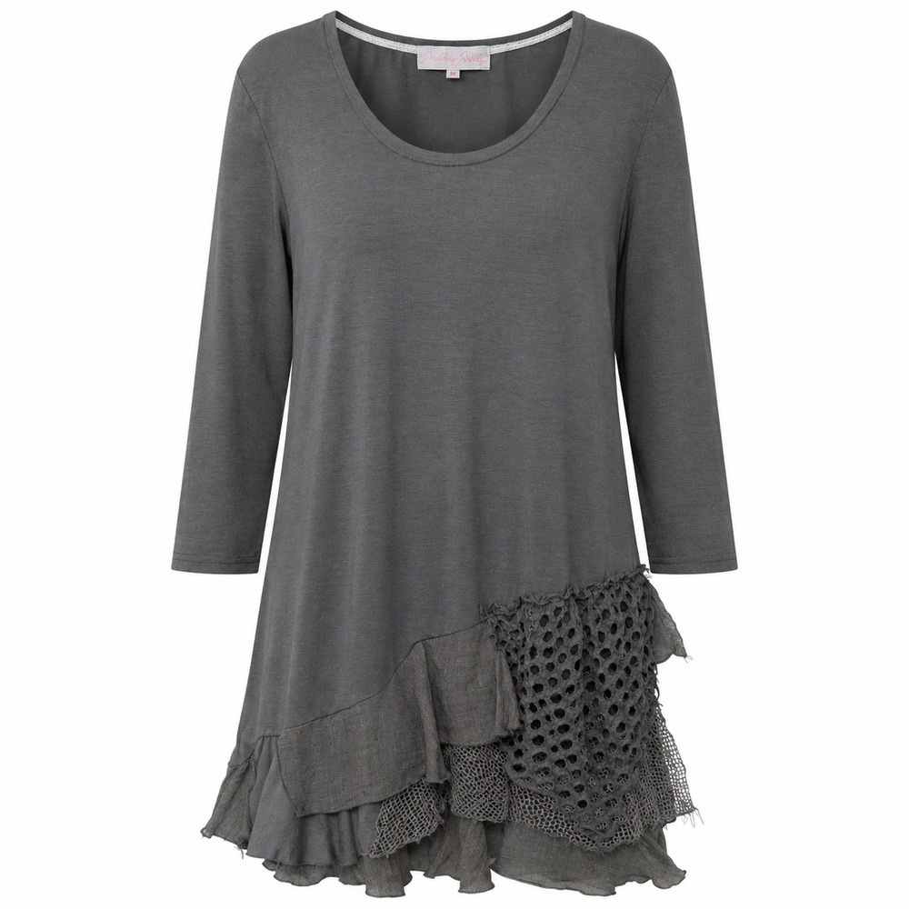 Pretty Angel Fairycore Lagenlook Tunic Dress Women Medium Boho Shabby Chic